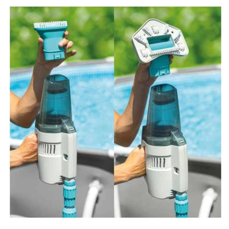 Набор для очистки бассейна Intex X28225588626, голубой/белый, 37х11х19 см Набор для очистки бассейна Intex X28225588626, голубой/белый, 37х11х19 см