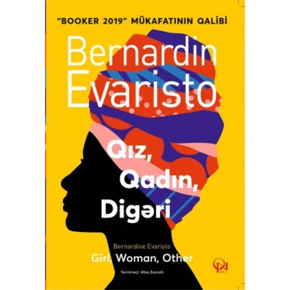 Kitab Qız, qadın, digəri, müəllif Bernardin Evaristo - 9789952586220