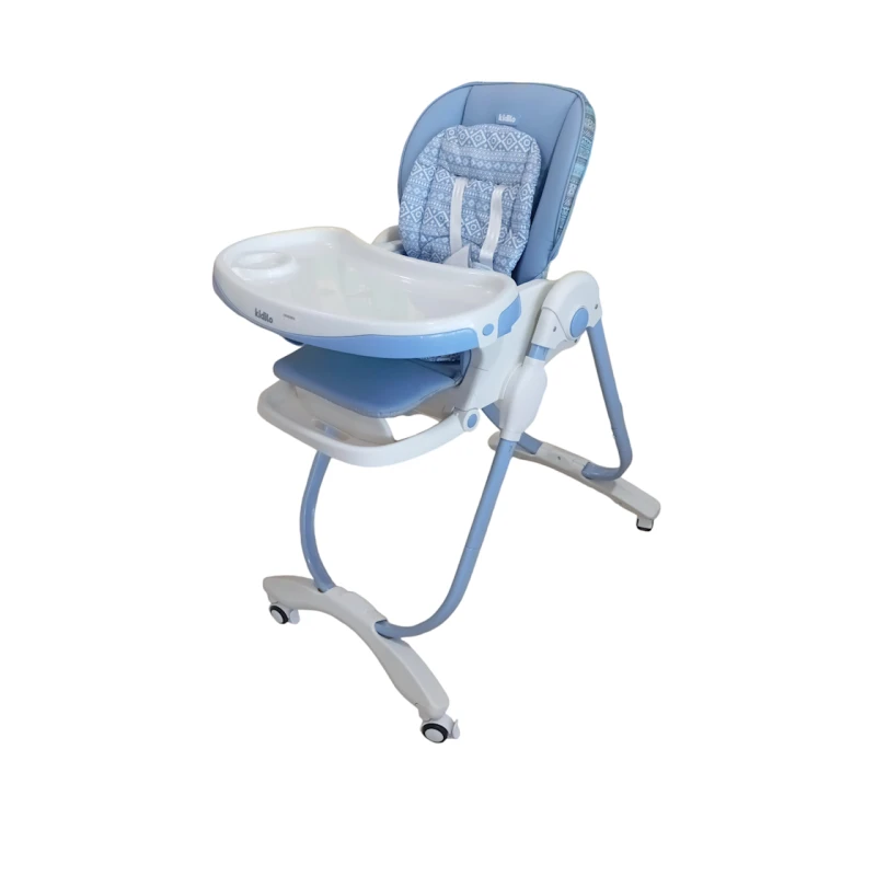 Стульчик для кормления Kidilo YG938O, 60x90x110 см, голубой