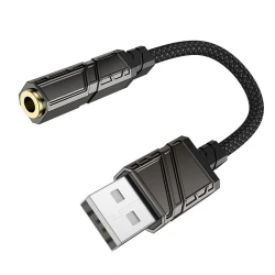 Адаптер Borofone BV23 USB-A на 3.5 mm