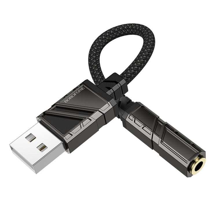 Адаптер Borofone BV23 USB-A на 3.5 mm Адаптер Borofone BV23 USB-A на 3.5 mm