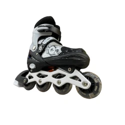 Роликовые коньки для детей 8808C, размер M, белые/черные Роликовые коньки для детей 8808C, размер M, белые/черные