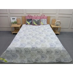 Örtük Moon Star SHA-00006275, ikinəfərlik, pambıq, rəngbərəng, 230х240 sm