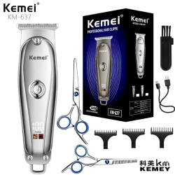 Триммер + ножницы Kemei KM-637