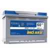 Akkumulator İnci Akü Formul A R+ 60Ah Boz