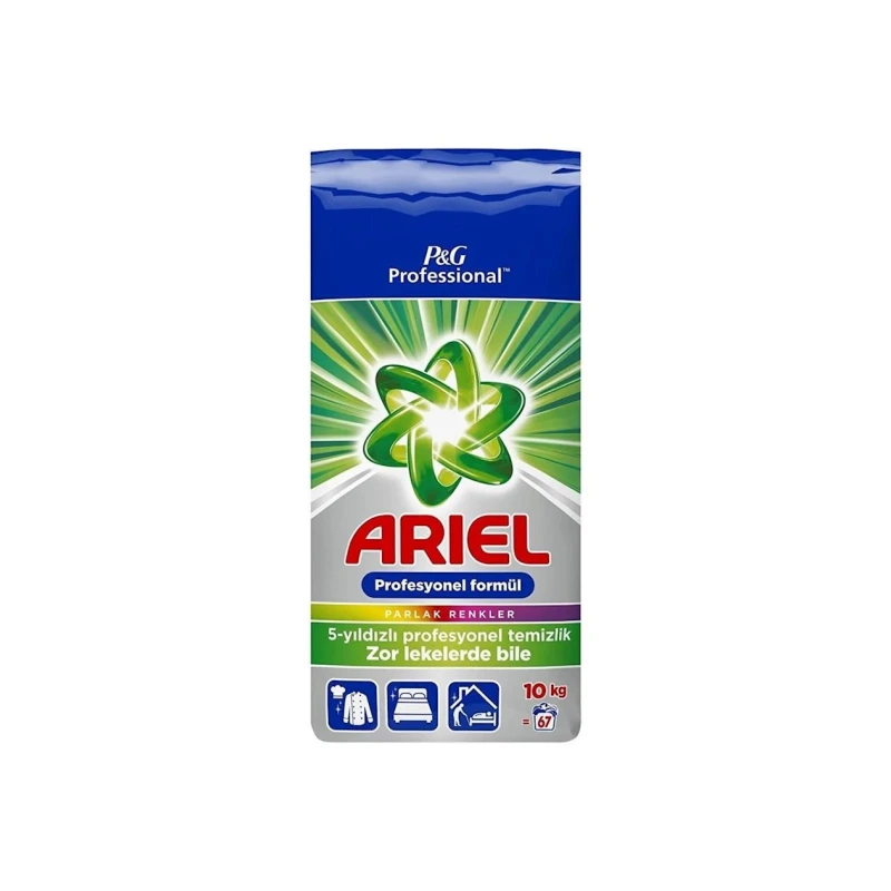 Yuyucu toz Ariel Professional Color, rəngli çamaşır üçün, avtomat, ətirli, 10 kq