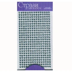 Стразы самоклеящиеся Rosa Talent, серебряные, 5 мм, 375 шт