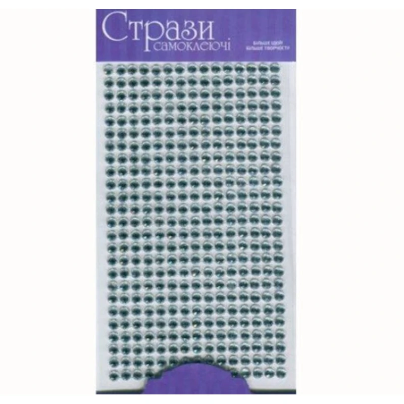 Стразы самоклеящиеся Rosa Talent, серебряные, 5 мм, 375 шт Стразы самоклеящиеся Rosa Talent, серебряные, 5 мм, 375 шт