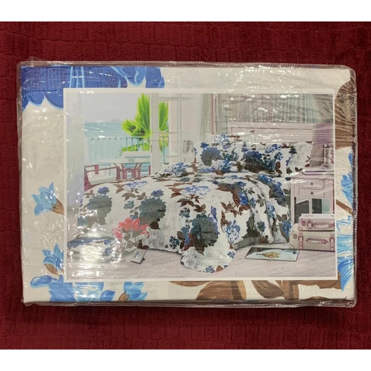 Комплект постельного белья MiraNova CTS-589, пододеяльник 200x220 см, простыня 220x240 см, 2 шт. наволочки 50x70 см, двуспальный, хлопок Комплект постельного белья MiraNova CTS-589, пододеяльник 200x220 см, простыня 220x240 см, 2 шт. наволочки 50x70 см, двуспальный, хлопок