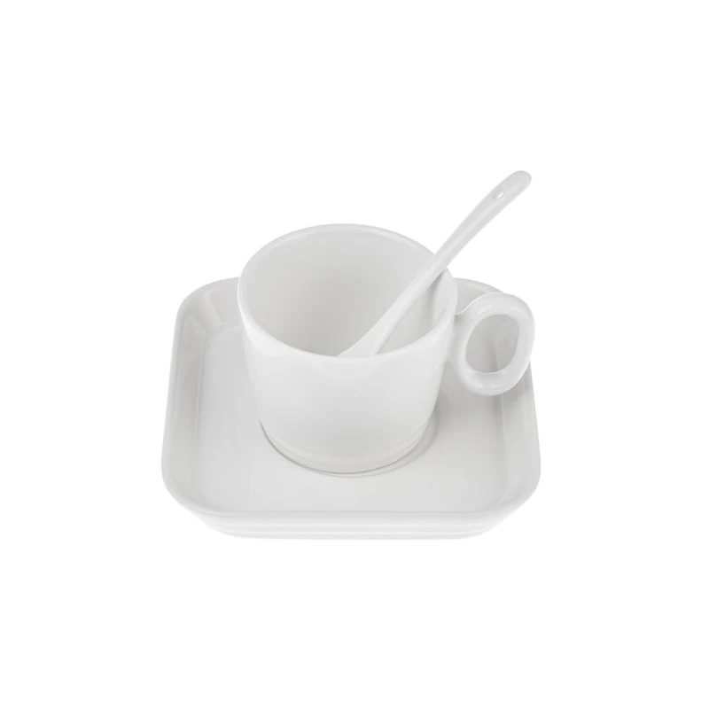 Набор для завтрака Emsan Misra, 30 предмета, 6 персон, фарфор, белый Набор для завтрака Emsan Misra, 30 предмета, 6 персон, фарфор, белый