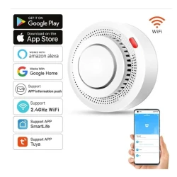 Детектор обнаружения дыма WiFi Smoke Detector
