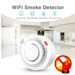 Детектор обнаружения дыма WiFi Smoke Detector
