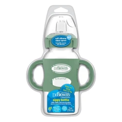 Бутылочка Dr.Brown's, 270 мл, прозрачная/зеленая