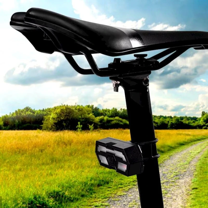 Велосипедный поворотник с сигналом, черный