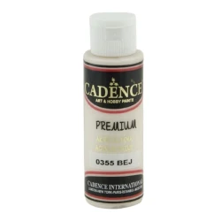 Декоративная акриловая краска Cadence Premium Acrylic Paint 0355 Beige, бежевый, 70 мл