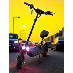 Elektrik skuter M6786, oturacaqlı, qara/qırmızı Elektrik skuter M6786, oturacaqlı, qara/qırmızı