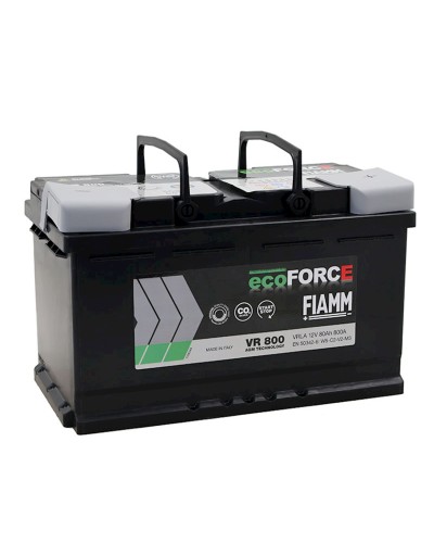 Avtomobil akkumulyatoru Fiamm Ecoforce VR800 80Аh 800A AGM R+