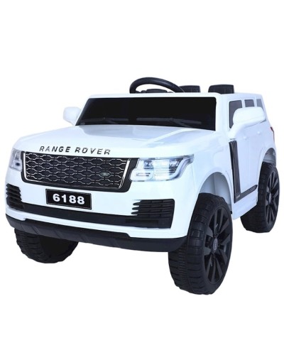 Uşaq elektrik avtomobili Range Rover 6188, Ağ (3083_EC6188 WHITE)