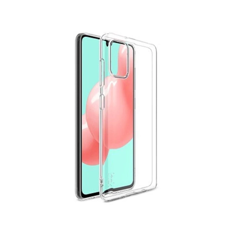 Çexol Samsung Galaxy A41 üçün, Transparent