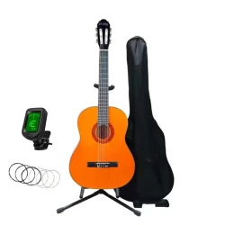 Классическая гитара De Silva CG44-S GY, оранжевая Классическая гитара De Silva CG44-S GY, оранжевая