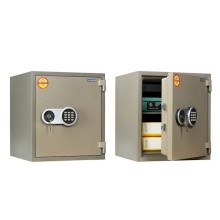 Mebel seyfi Valberg FRS-51 EL, elektron kodlu kilid və açar ilə, boz