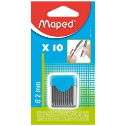 Грифели для карандашей Maped, 10 шт, 2 мм