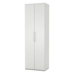 Шкаф Art Mebel Art-100-1, ЛДСП, белый, 50x100x210 см