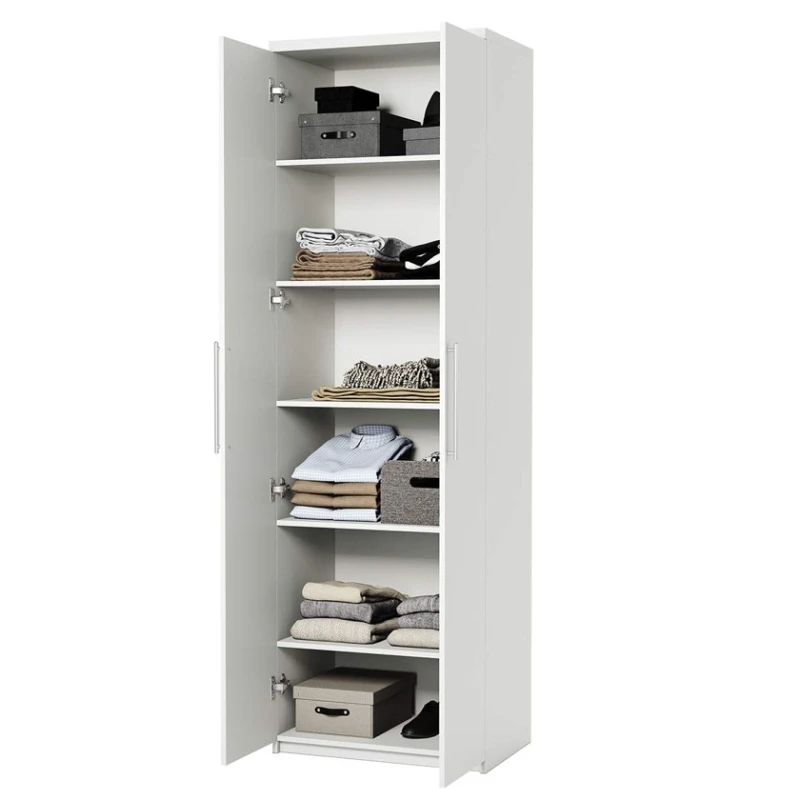 Шкаф Art Mebel Art-100-1, ЛДСП, белый, 50x100x210 см Шкаф Art Mebel Art-100-1, ЛДСП, белый, 50x100x210 см