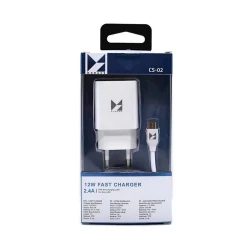 Сетевое зарядное устройство Mobaks CS-02 Fast Charger Micro USB 12 W, Ağ
