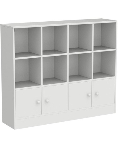 Stellaj Ev Plus, 121x30x101 sm, LDSP, ağ