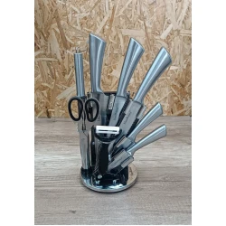 Набор ножей Sahara SHA-00001511, cеребристый, 9 предметов