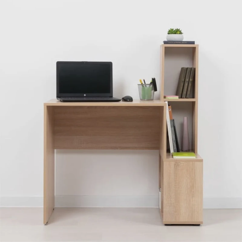 Письменный стол Letta 3563_Letta25StairSon, коричневый, 55.3x97.3x112.2 см Письменный стол Letta 3563_Letta25StairSon, коричневый, 55.3x97.3x112.2 см