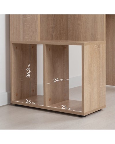 Yazı masası Letta 3563_Letta25StairSon, qəhvəyi, 55.3x97.3x112.2 sm