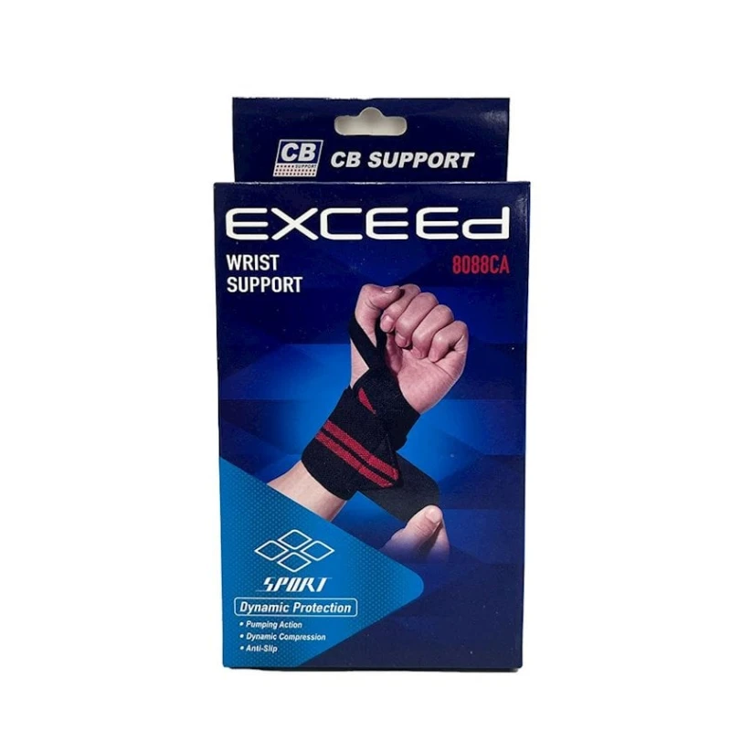 Суппорт для запястья CB Exceed 8088CA Wrist Support, черный/красный Суппорт для запястья CB Exceed 8088CA Wrist Support, черный/красный