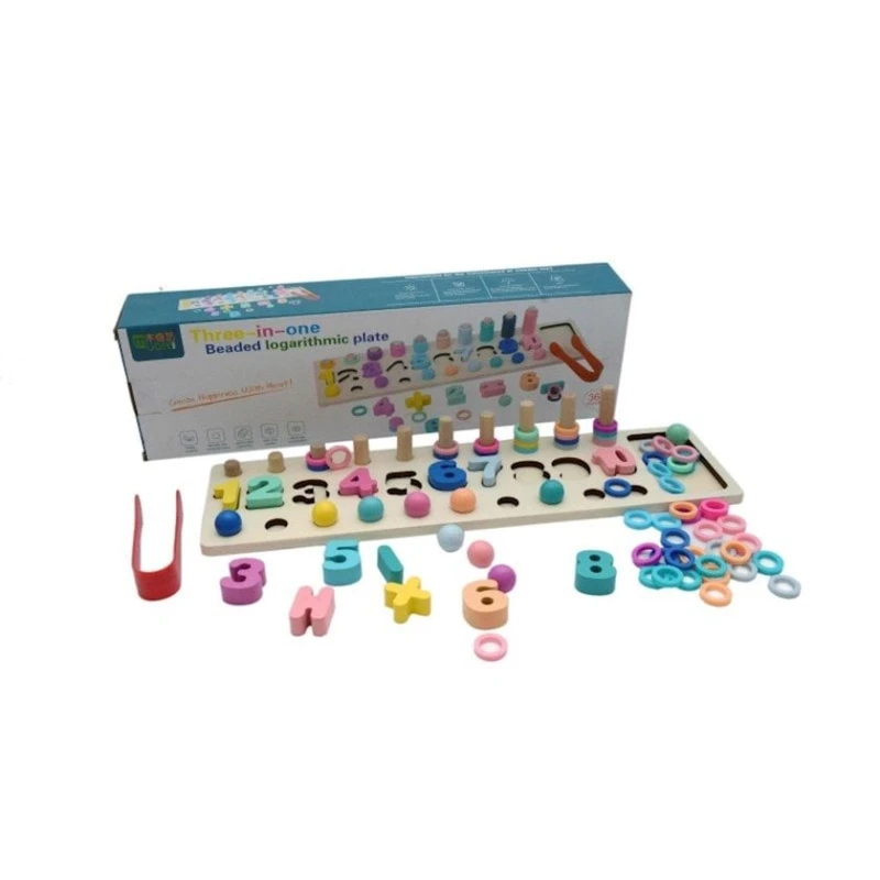 Деревянная игрушка Muqiy Toys Набор первоклассника MD 2278 фигуры