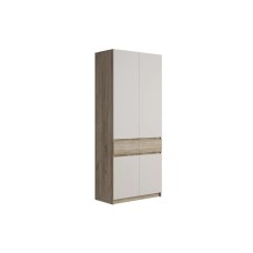 Şkaf Art Mebel Art-80-33, bej, laminat, 210х80х50 sm