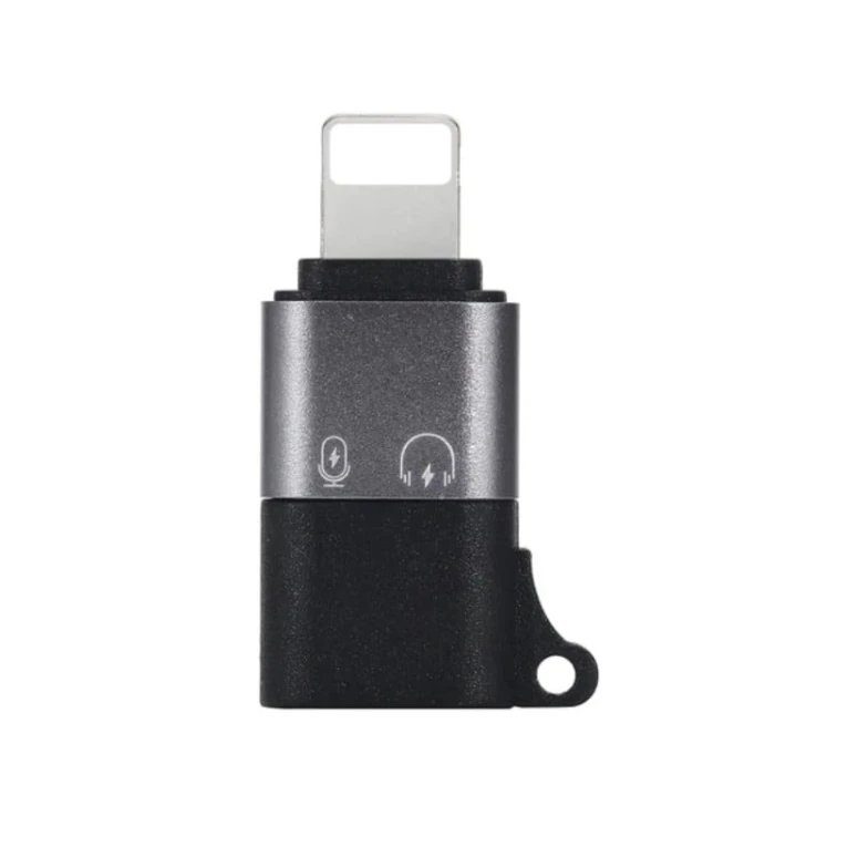 Ötürücü TYPE-C-dən Lightning üçün musiqi və şarj cihazı