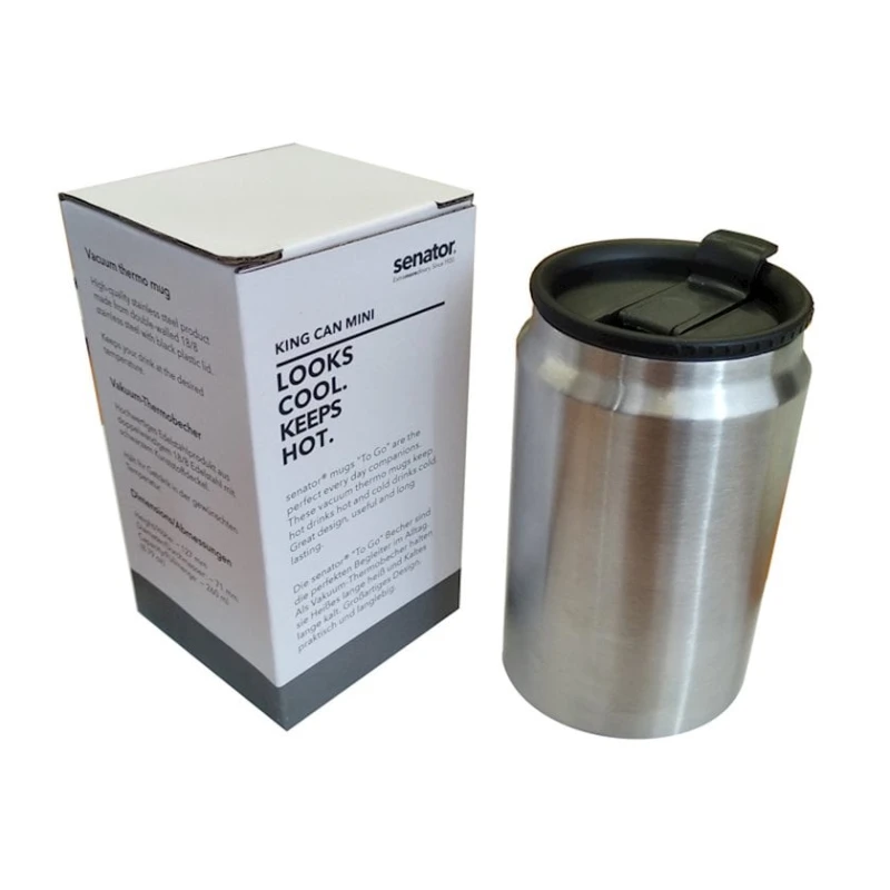 Термокружка Senator King Can Mini, 260 мл Термокружка Senator King Can Mini, 260 мл