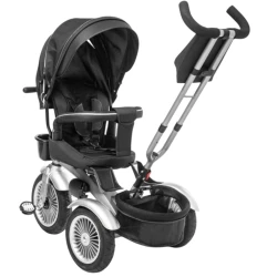 Детская коляска smil_1328, черный Детская коляска smil_1328, черный