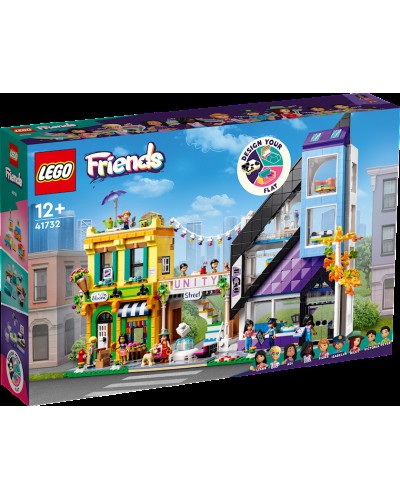 Konstruktor Lego Friends Downtown Flower and Design Stores 41732, 12+ yaş, 2010 hissə