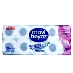 Набор туалетной бумаги Mavi Beyaz Feel Good, белый, 10 шт