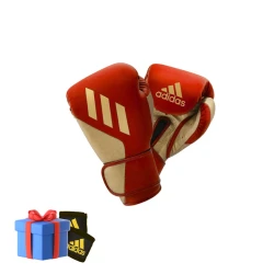 Перчатки для бокса Adidas Kahnsport_0016, унисекс, красный, 14 oz Перчатки для бокса Adidas Kahnsport_0016, унисекс, красный, 14 oz