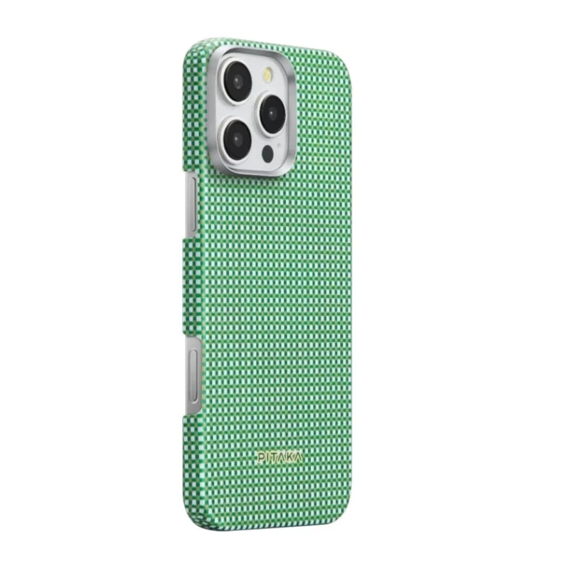Çexol Pitaka Ultra Slim Apple iPhone 16 Pro üçün Forest Green Çexol Pitaka Ultra Slim Apple iPhone 16 Pro üçün Forest Green