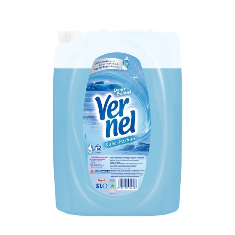 Kondisioner paltarlar üçün Vernel Sea Breeze, 5 l, 50 yuma