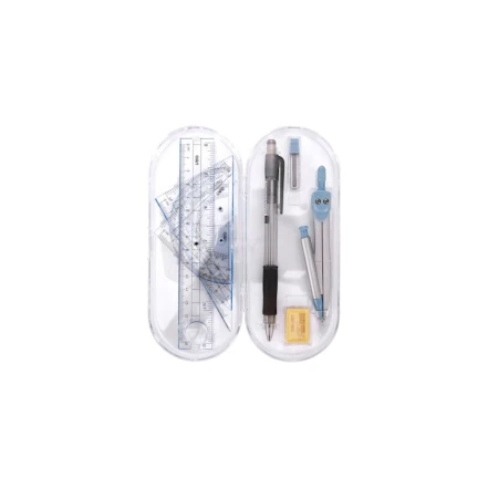 Готовальня Deli G30894, 8 предметов, разноцветный Готовальня Deli G30894, 8 предметов, разноцветный