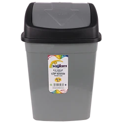 Zibil vedrəsi 6288, 250x200x260 mm, boz