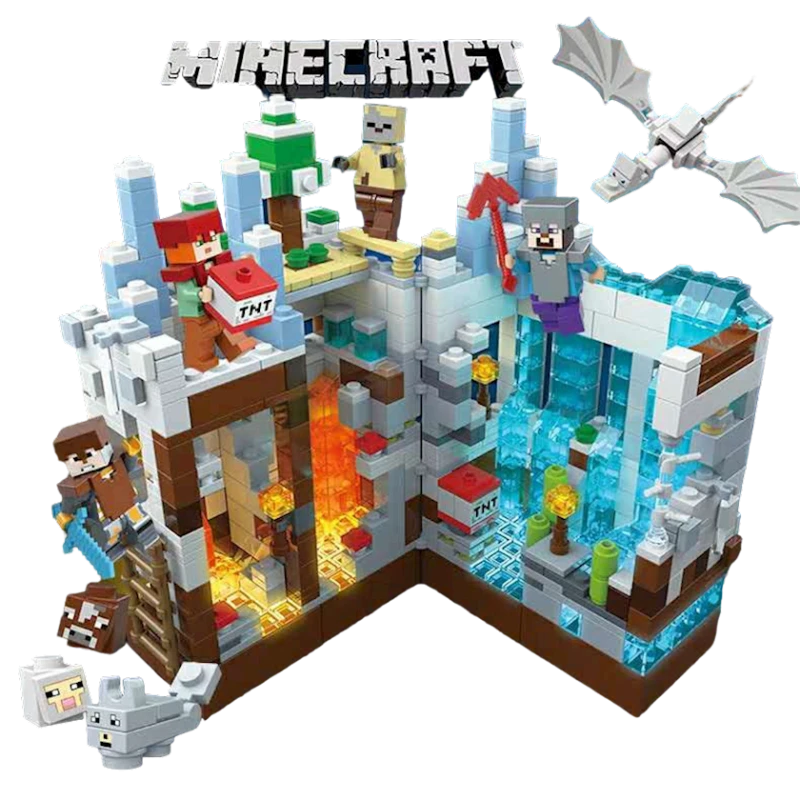 Konstruktor Renzaima Minecraft, plastik, 866 əd Konstruktor Renzaima Minecraft, plastik, 866 əd