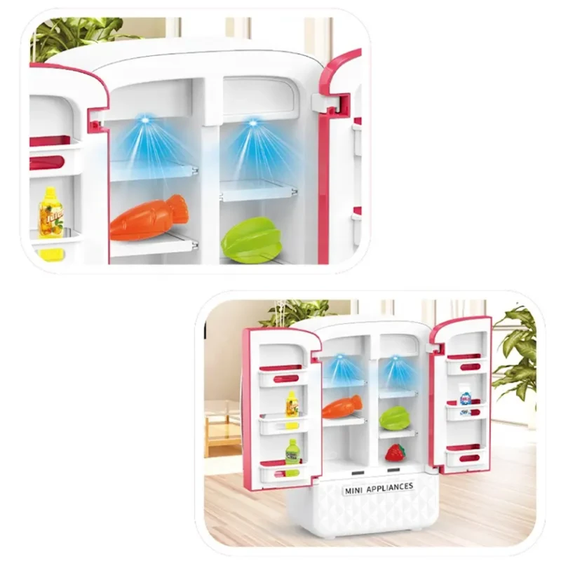 Oyuncaq soyuducu 6849A, plastik, çəhrayı