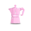 Гейзерная кофеварка Bialetti Moka Exclusive Pink 130 мл Гейзерная кофеварка Bialetti Moka Exclusive Pink 130 мл