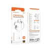 Проводные наушники Borofone BM90 Miller White
